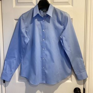 Lauren Ralph Lauren Wrinkle-free Oxford Dress Shirt, Size L